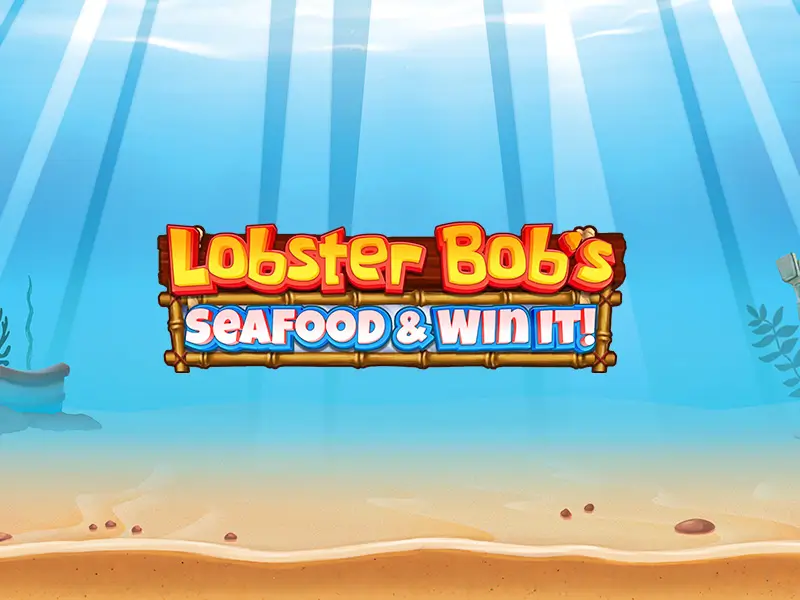 Lobster Bob's Seafood promotional background for esports match